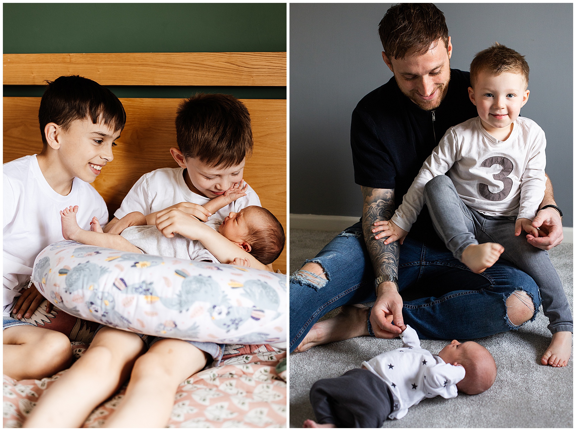 At Home Family Photo Sessions